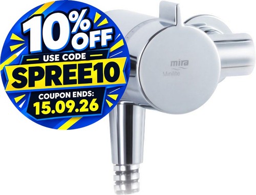 Mira minilite exposed shower - exposed,