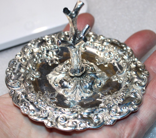 Sterling silver ring tree - sterling,