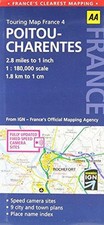 Road Map Poitou-Charentes (AA Touring Map France 04): No. 4
