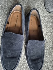 Taylor And Wright Mens Slip On Suede Shoes. Blue. Size 10