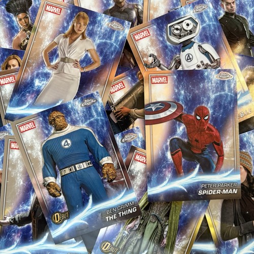 Marvel studios topps - marvel, chrome