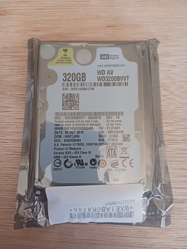 Western digital 320gb - western,