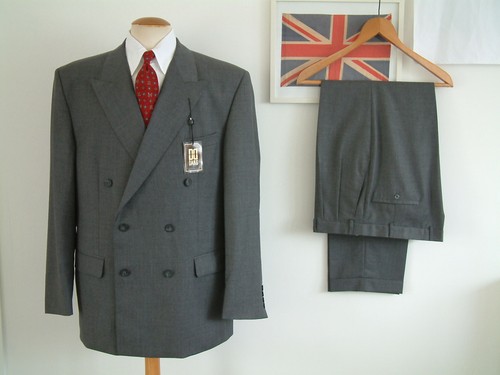 1940 style suit - 1940's, daks..44"