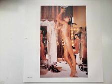 Old Vintage Pirelli Calendar Print May 1985