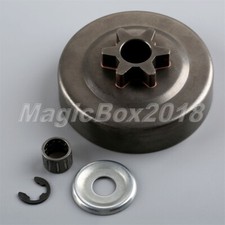 Clutch Drum Sprocket 3/8" 6T Washer E-Clip Kit For STIHL Chainsaw Parts Replace
