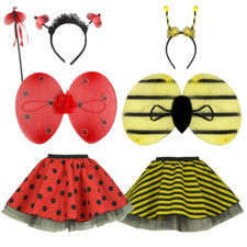 GIRLS WORLD BOOK DAY School Dress up LADYBIRD JAMES PEACH TUTU SKIRT COSTUME