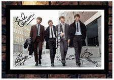 (104) the beatles signed photograph framed unframed (reprint) great gift ***