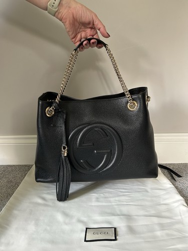 Gucci soho black - gucci, leather