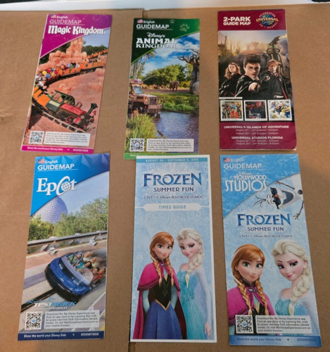 Orlando 2015 theme park maps - maps,