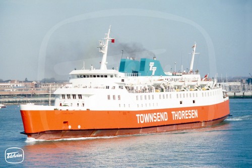 Ship ferry photo - ship, townsend