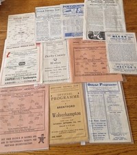 1945/6 - 11 x Wolverhampton