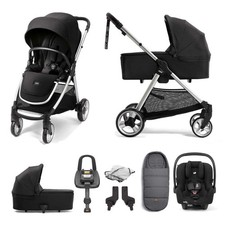 Mamas & Papas Flip XT2 Travel System Bundle – Pushchair + ISOFIX Base + Footmuff