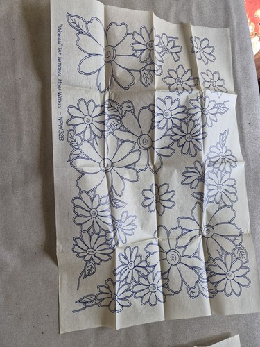 Vintage embroidery transfers - embroidery,