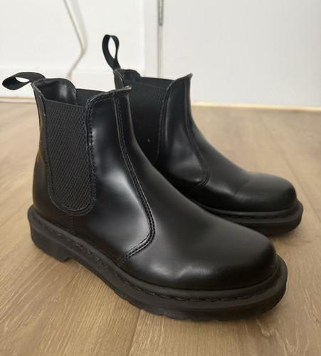 Martens 2976 black leather - black,