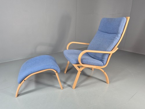 Retro bentwood lounge chair - bentwood,