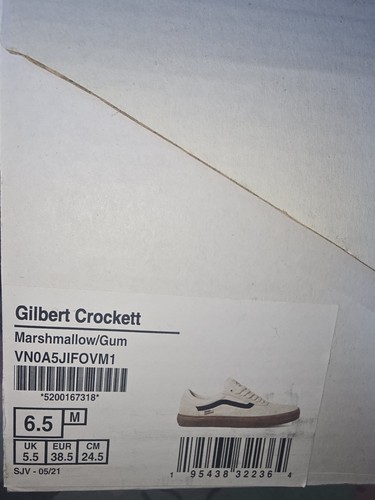 Vans gilbert crockett with - gilbert,