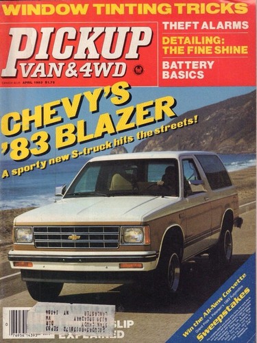 Pickup van 4wd chevy - pickup, ,83