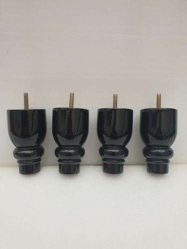 Wooden furniture legs feet - 4x,