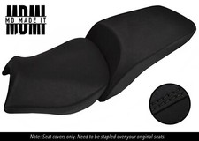 FITS BMW R 1200 RT 14-20 CUSTOM GRIP VINYL SEAT COVERS SET DSG2 BLACK