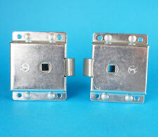 2 x Internal Door Slam Lock Surface Mounted for Catering Trailer & Horse Box