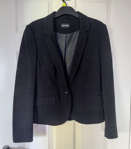 Ladies short black jacket - black,