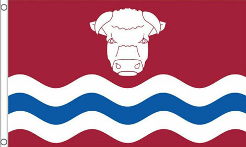 Herefordshire flag 3 - 5', 3'