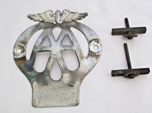 Vintage badge fittings - vintage, fittings.