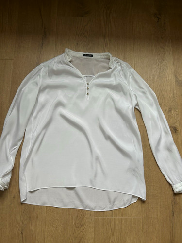 Massimo dutti white satin - dutti,