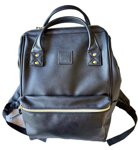 Kah kee black faux leather - kee,