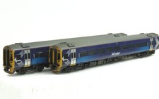 Graham Farish 371-851SFW Class 158 2-Car DMU 158711 ScotRail Saltire N Gauge ...