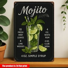Mojito Cocktail Recipe Metal