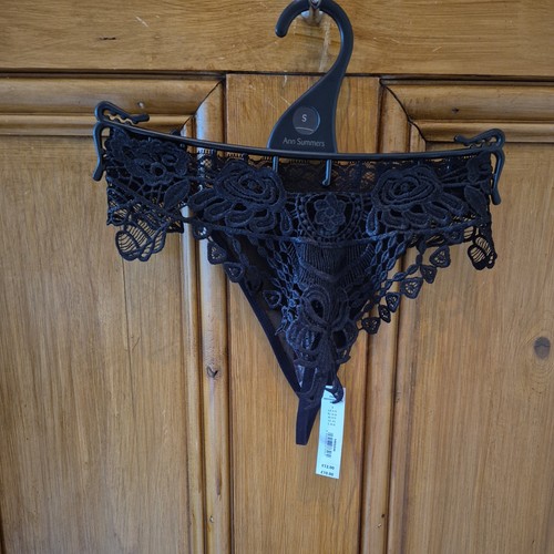 Ann summers black crotchless - summers,