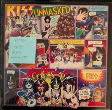 Kiss Unmasked Vinyl Record VG+/G+ 6302030 1980