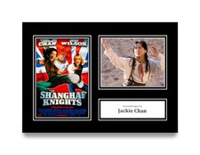 Jackie Chan Hand Signed A4