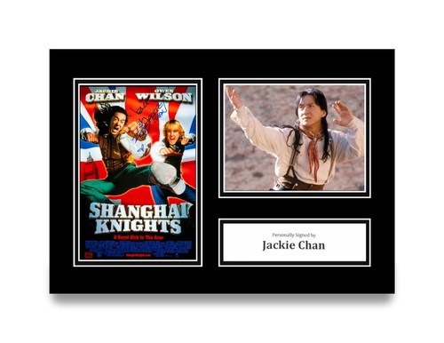 Jackie chan hand signed - signed, a4