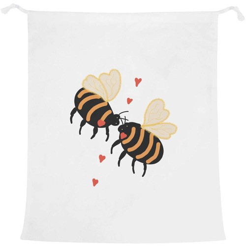 Romantic bees serenading - 'romantic,