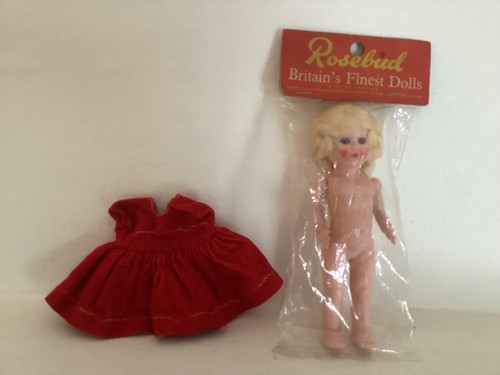 Vintage lovely rosebud doll - vintage,