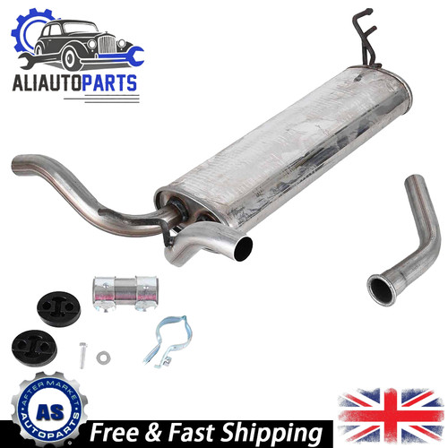 Exhaust rear silencer - rear, box