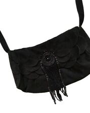 Y2k Vintage Fenn Wright Manson Faux Suede Embellished Bag