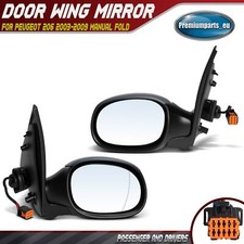 Pair Electric Door Wing Mirror