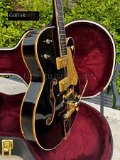 ♚MINTY♚RARE♚2010 GRETSCH G-6136 TBK* BLACK FALCON♚Mother Pearl♚FULL 2.75"!♚+COA!