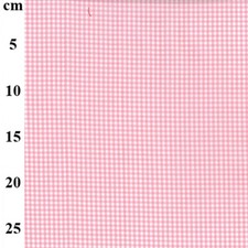 100% cotton Yarn Dyed 144cm EXTRA WIDE  3mm tiny  gingham check craft fabric