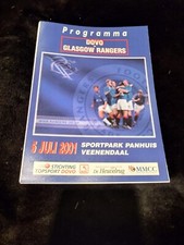 2001 Pre season Friendly Dovo V Rangers