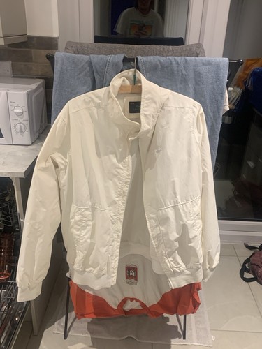 White lacoste jacket - white,