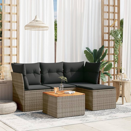 Garden sofa set grey - garden,