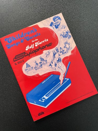 Vintage stylophone music book - stylophone,
