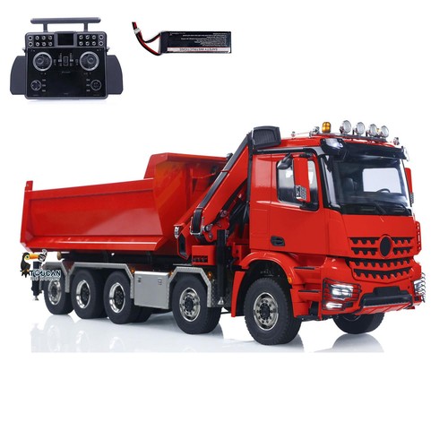 Hydraulic crane tipper - 1/14,