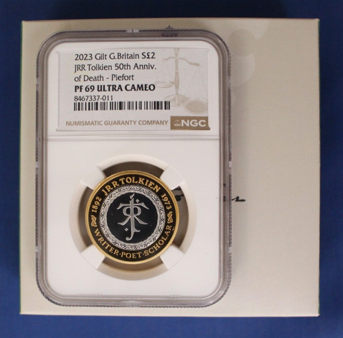 2023 silver piedfort - silver, proof