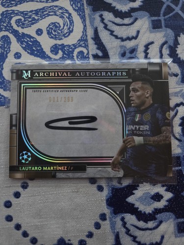 Lautaro martinez autographed - lautaro,