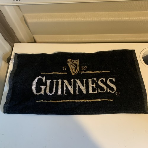 Guinness bar towel man - man, cave
